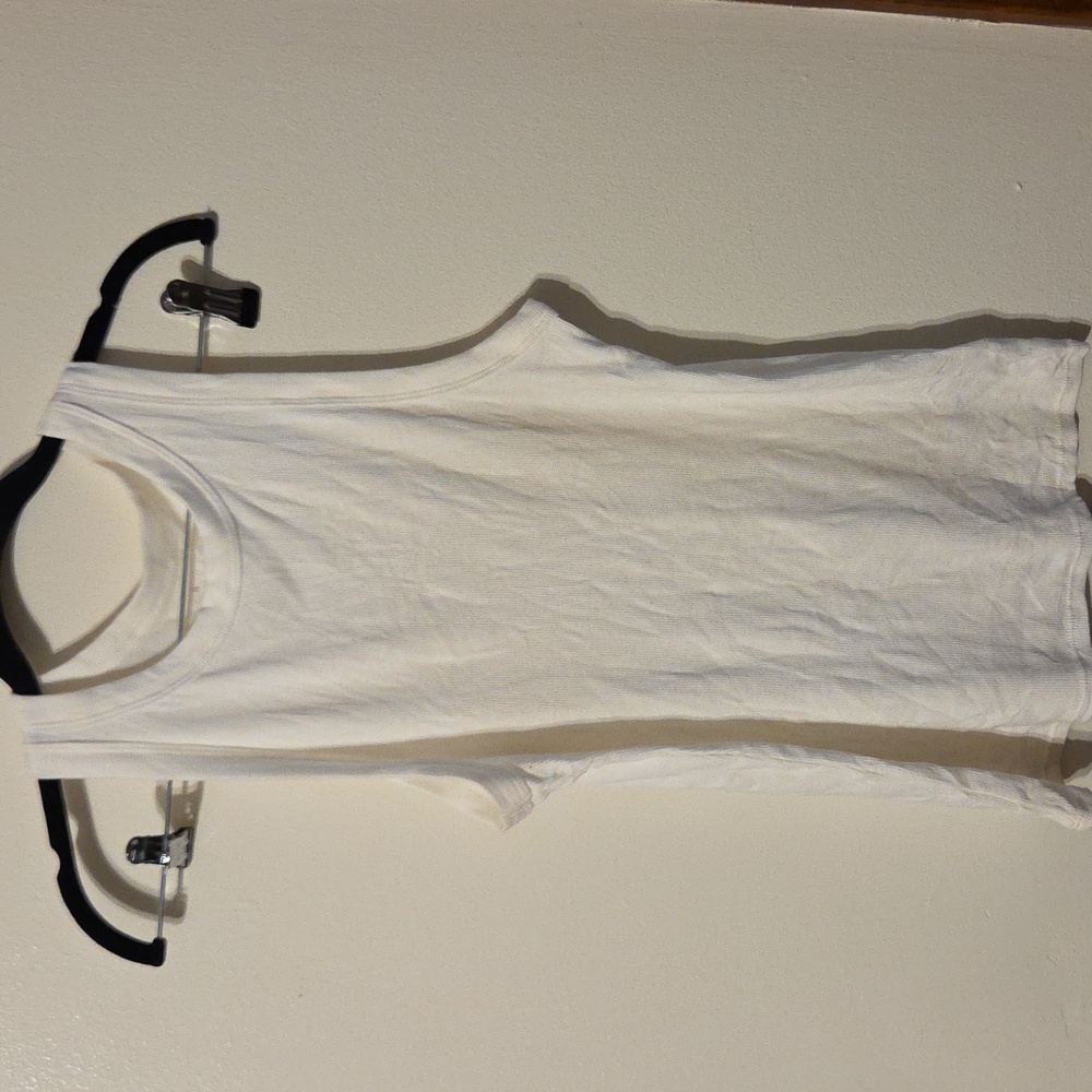 a new day White Tank Top